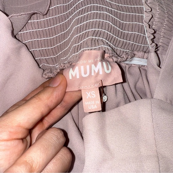 Show Me Your MuMu Mauve/Pink June Maxi Dress Size XS - Picture 5 of 8